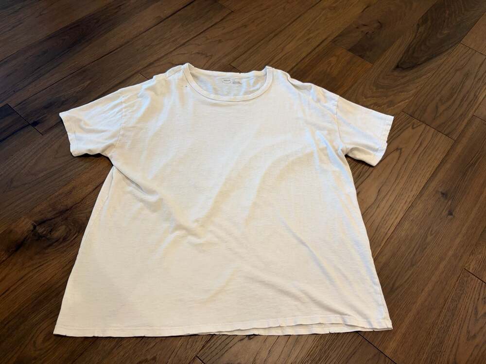 Aerie Women's Boxy Crewneck Short Sleeve T-Shirt White